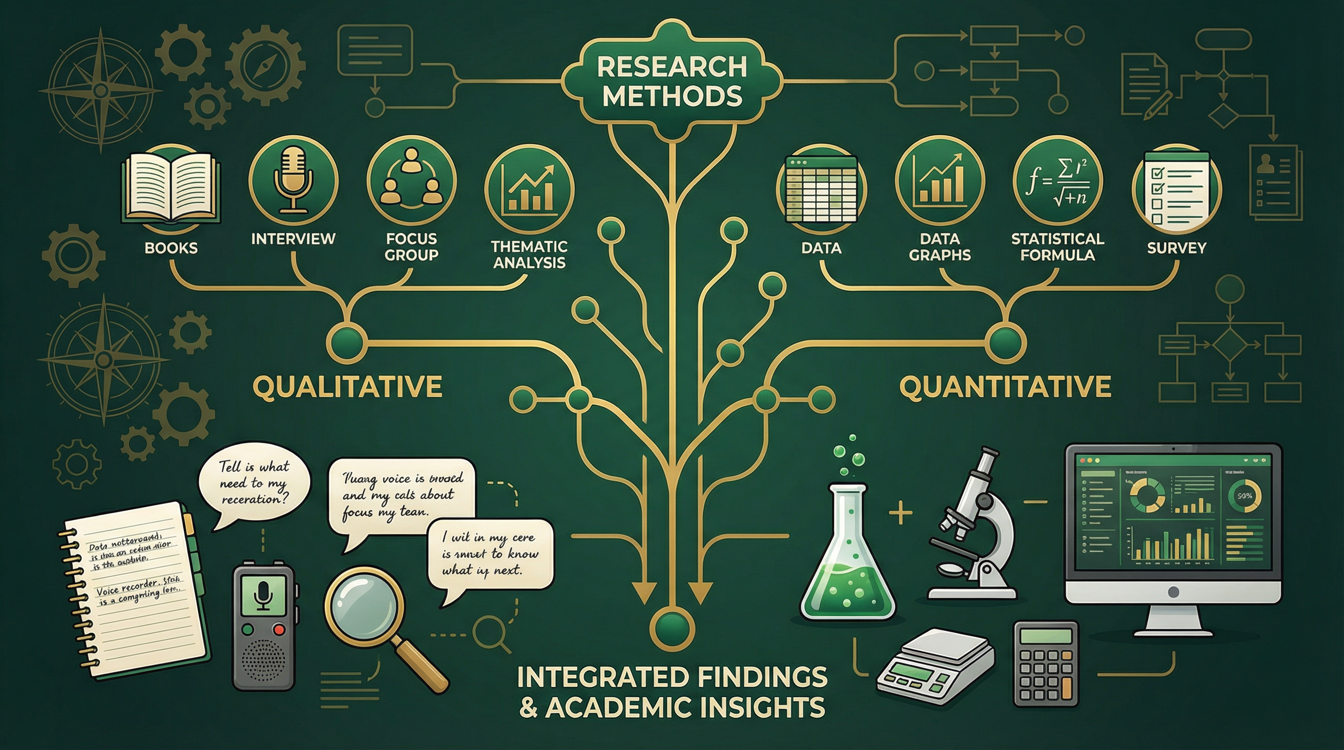探索研究類型：定義、差異與選擇指南 - 研究方法文章封面圖